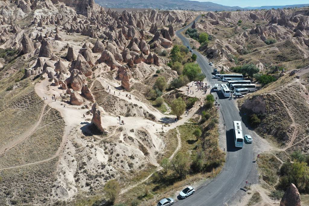  UNESCO Dünya Mirası'ndaki Kapadokya ilgi odağı 