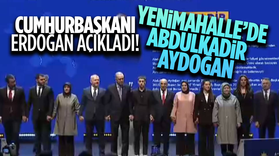 AK Parti'nin Yenimahalle adayı belli oldu! İşte o isim 