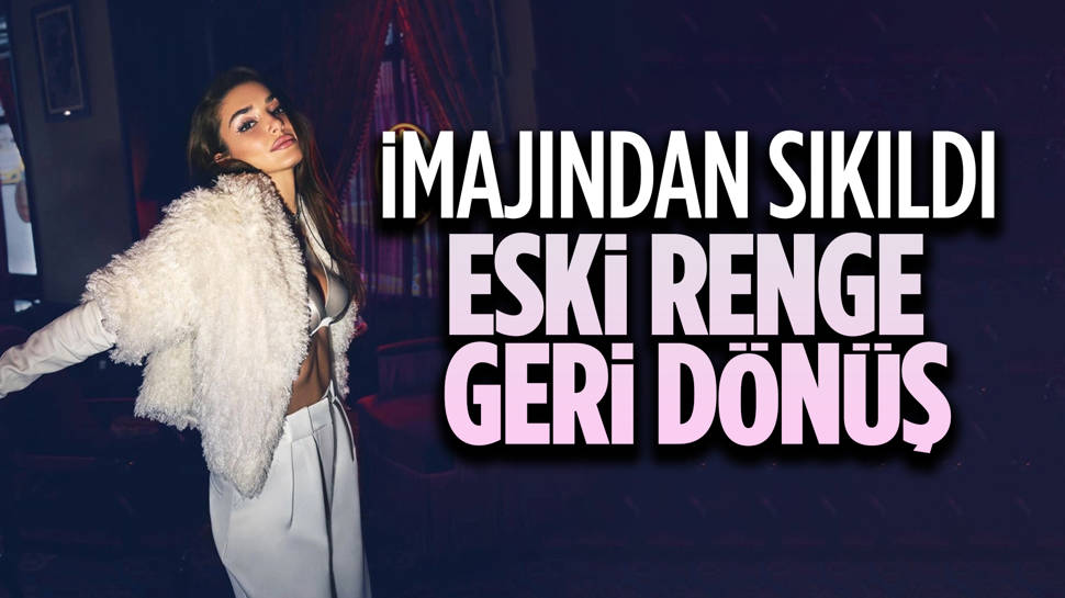 Oyuncu Hande Erçel, kızıl saçlarına veda etti! Eskiye dönüş...