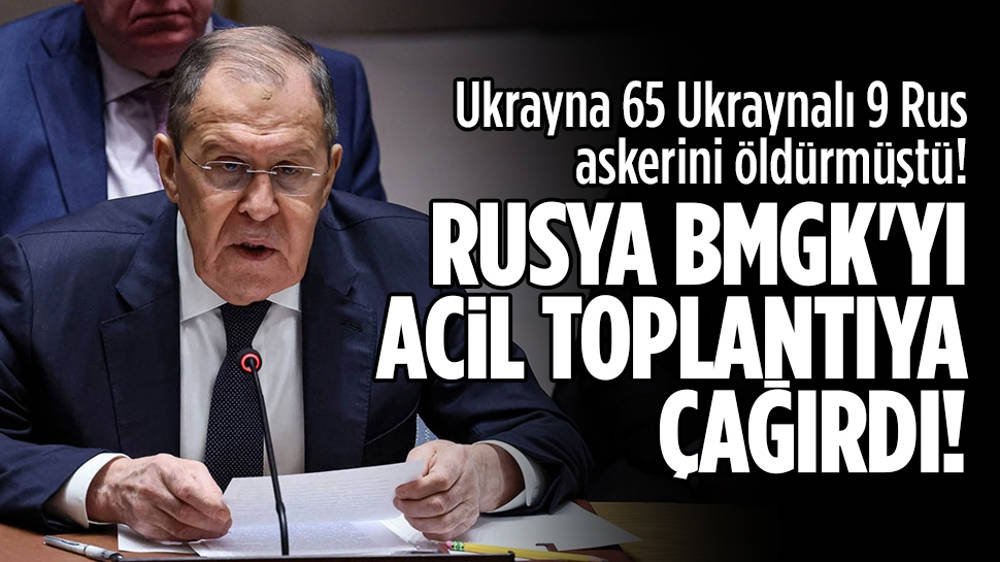 Rusya, BMGK’yi acil toplantıya çağırdı