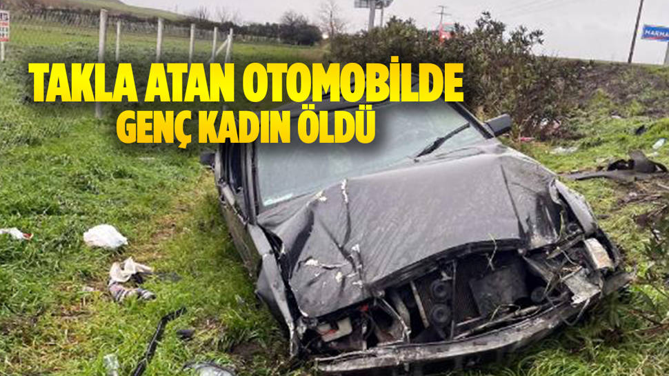 Tekirdağ'da feci kaza