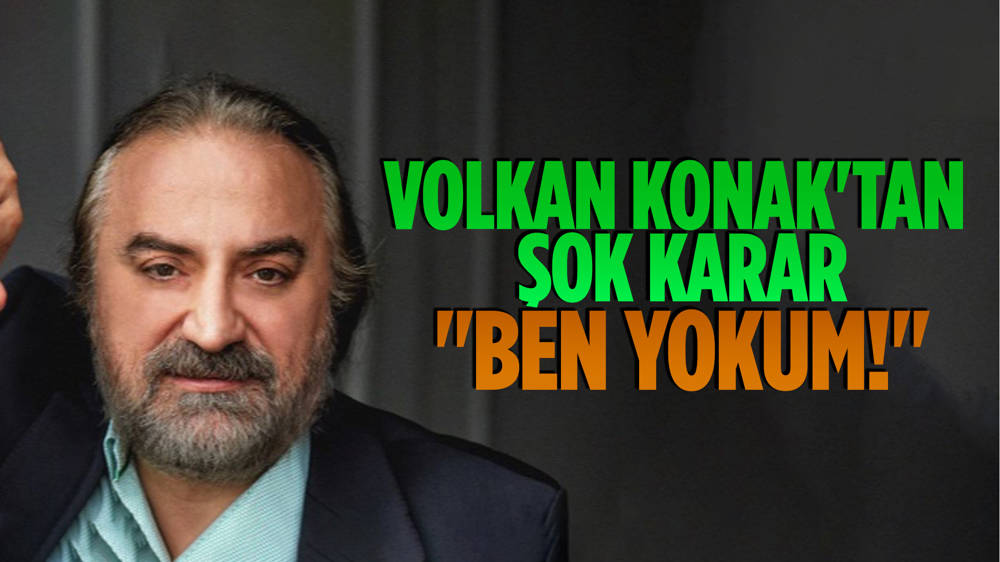 Volkan Konak müziği bıraktı sosyal medyada gündem oldu