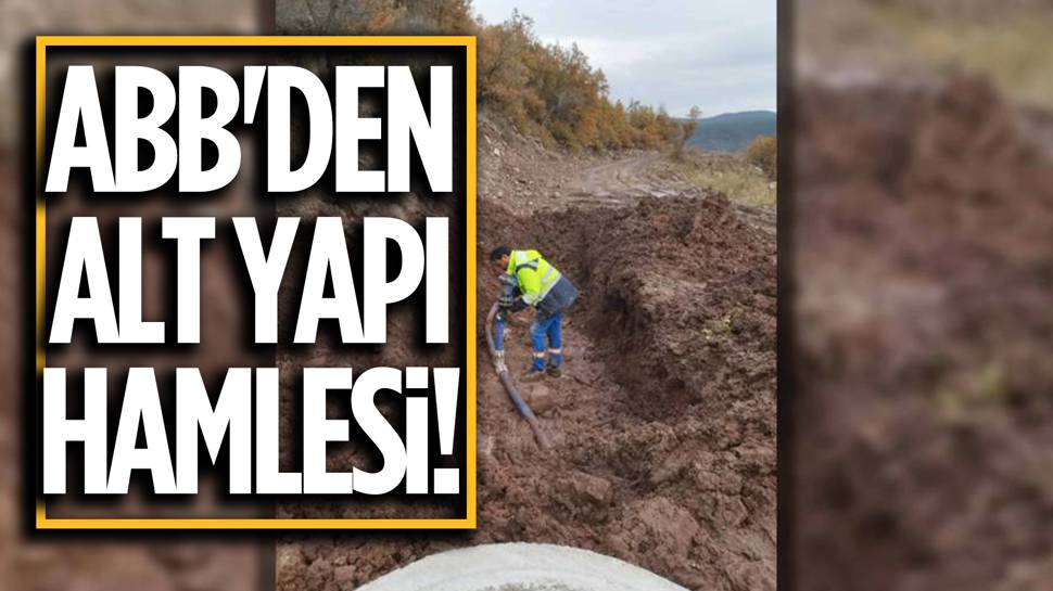 ABB'den Beypazarı ilçesinin üç mahallesinde alt yapı çalışması!