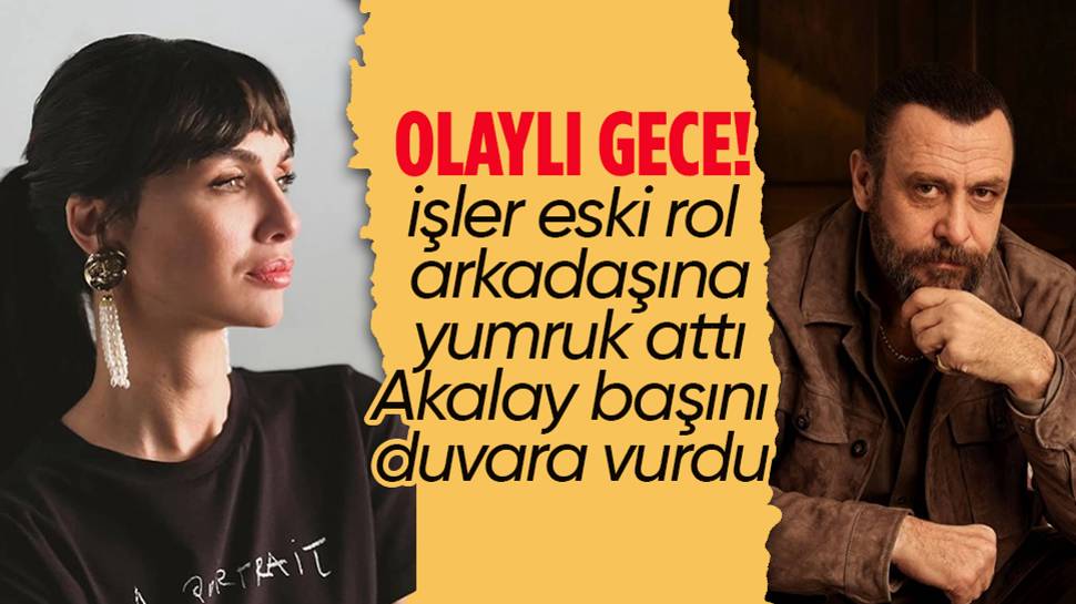 Birce Akalay ile eğlenmeye giden Nejat İşler, eski rol arkadaşı İnanç Konukçu'ya saldırdı!