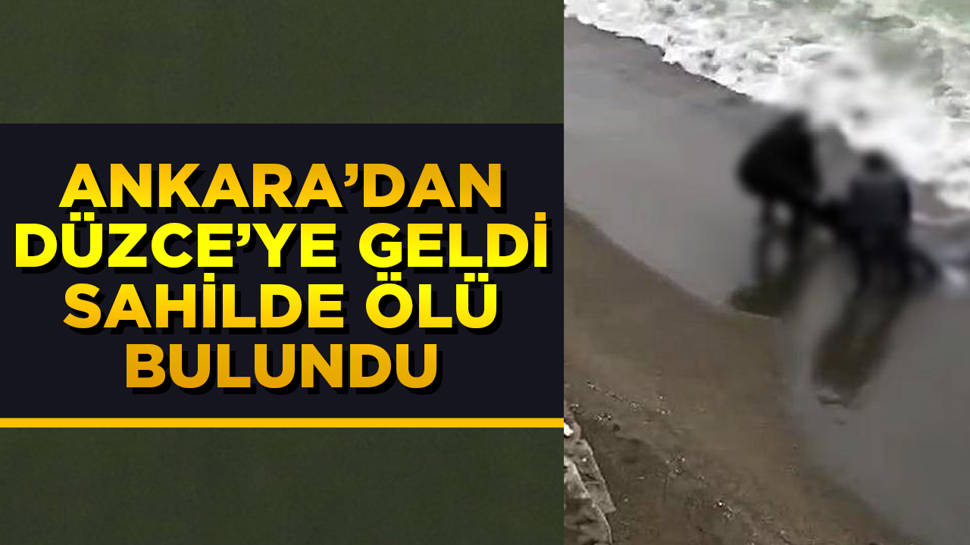 Düzce'de sahilde ceset bulundu