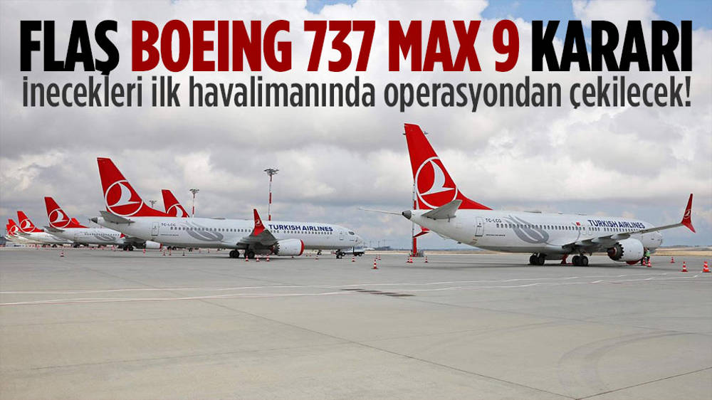 THY, 5 uçağını, inecekleri ilk havalimanında operasyondan çekecek