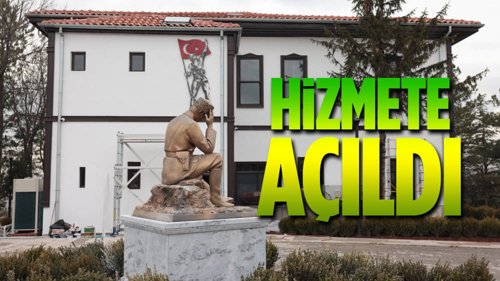 Abidinpaşa Köşkü Milli Mücadele Müzesi Ankara'da hizmete açıldı