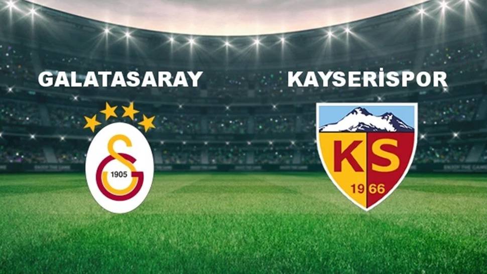 Galatasaray- Kayserispor maçının muhtemel 11’i belli oldu