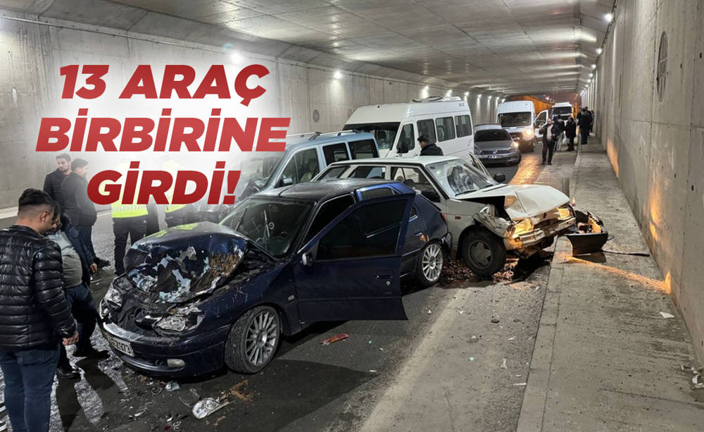 Kahramanmaraş'ta feci zincirleme kaza!