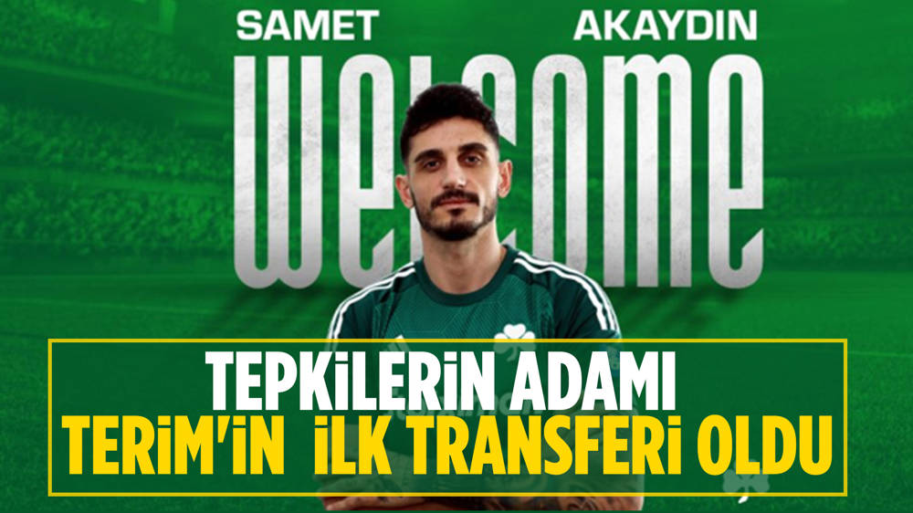 Panathinaikos, Samet Akaydin'i resmen açıkladı