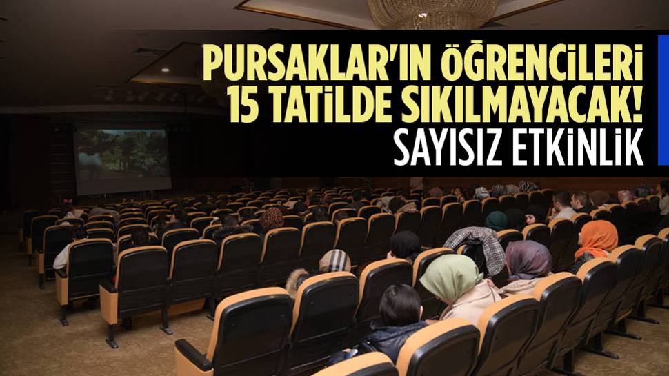 Pursaklar Belediyesinden öğrencilere karne hediyesi!