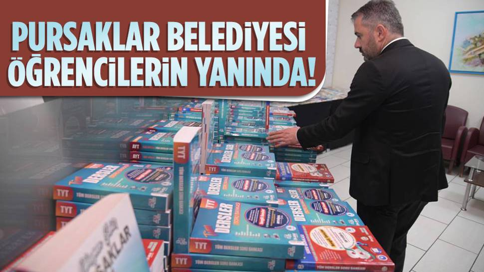 Pursaklar Belediyesinden sınava girecek öğrencilere destek!