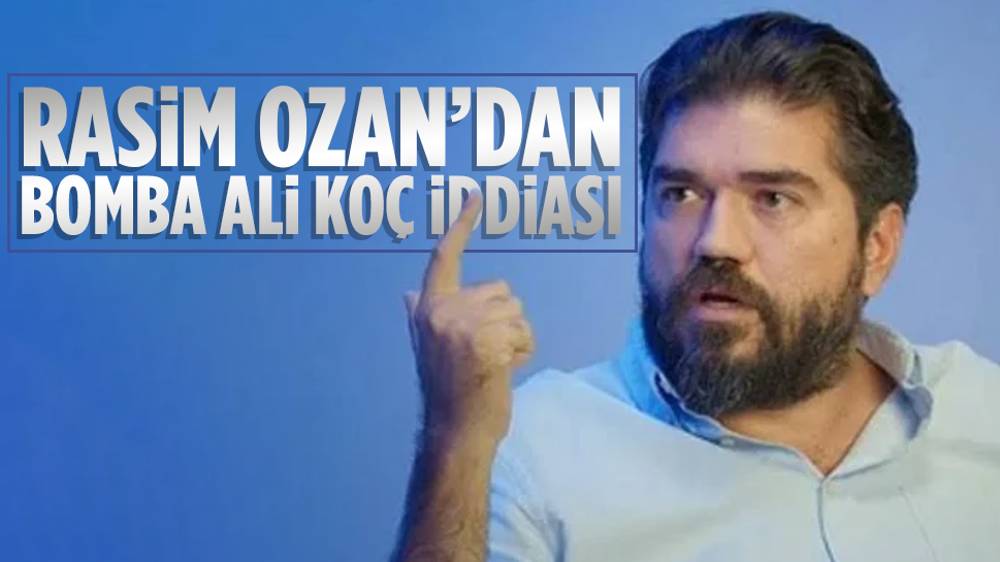 Rasim Ozan Kütahyalı’dan bomba “Ali Koç ve Tayyip Erdoğan anlaştı” iddiası