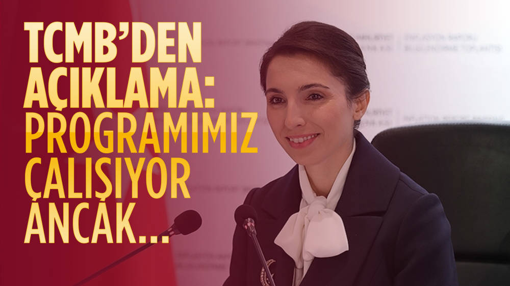 TCMB Başkanı Hafize Gaye Erkan'dan son dakika açıklaması...