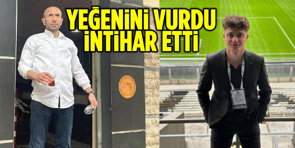 Yeğenini tabancayla vurup, intihar etti