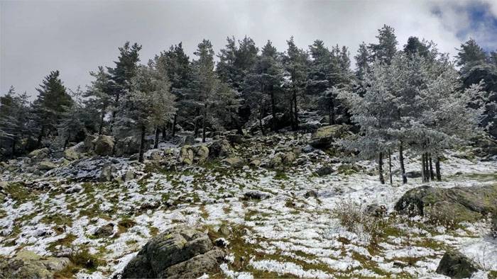 Kartalkaya'ya sezonun ilk karı düştü