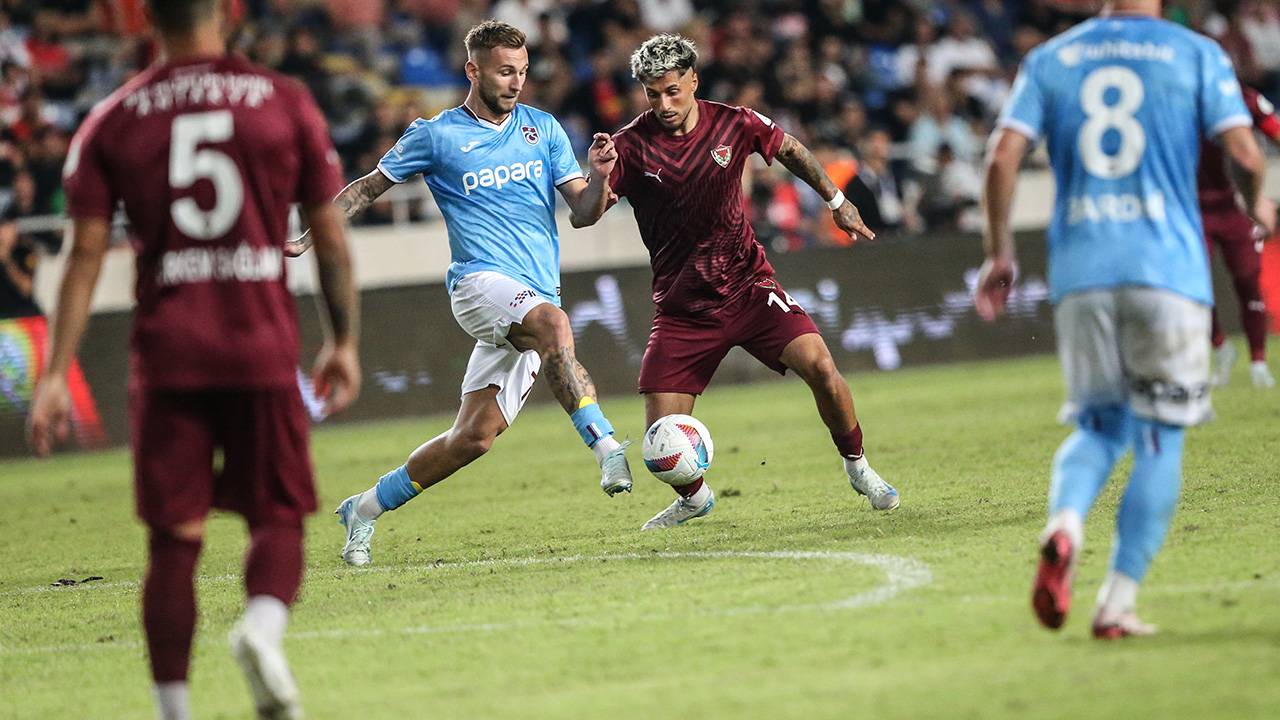 Trabzonspor, Hatay deplasmanında 1 puana razı!