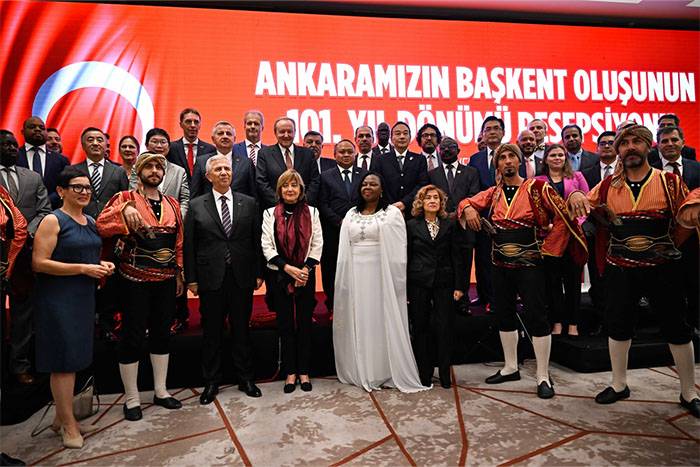 Ankara'nın başkent oluşunun 101. yılı kutlandı