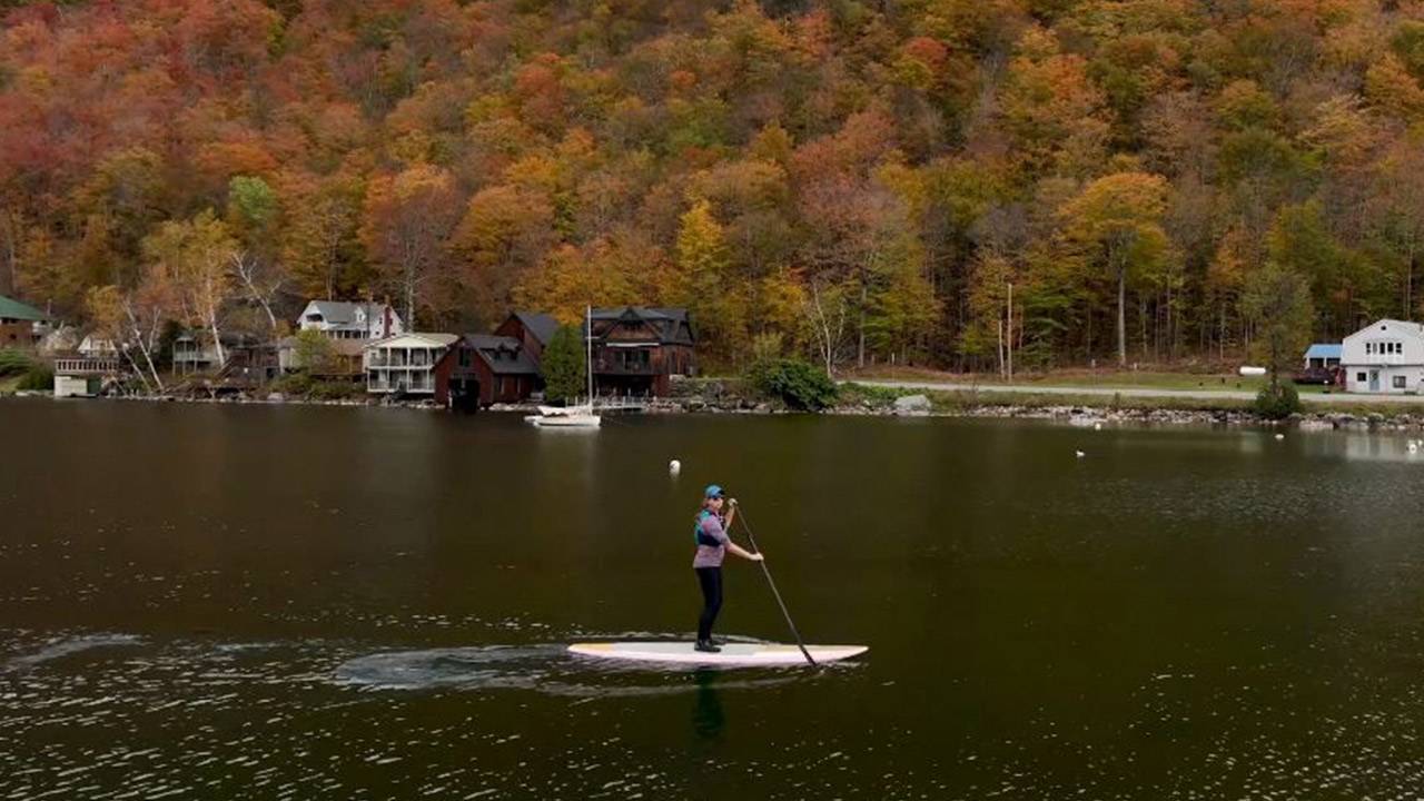 Vermont'tan güz manzaraları