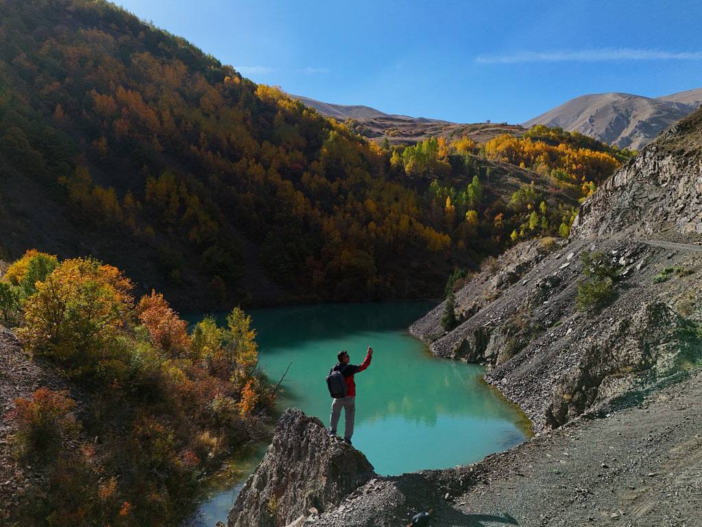 Kop Dağı sonbahar renklerine büründü