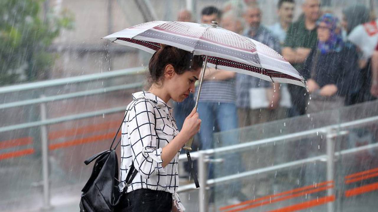 Meteoroloji'den hava durumu raporu: Bu bölgeler yağışlı