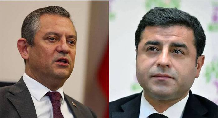 Selahattin Demirtaş, kamuoyuna yapacağı çağrı metnini Özel'e verecek