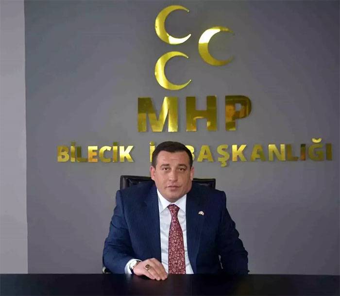 MHP'de yaprak dökümü Bilecik İl Başkanı ile devam etti