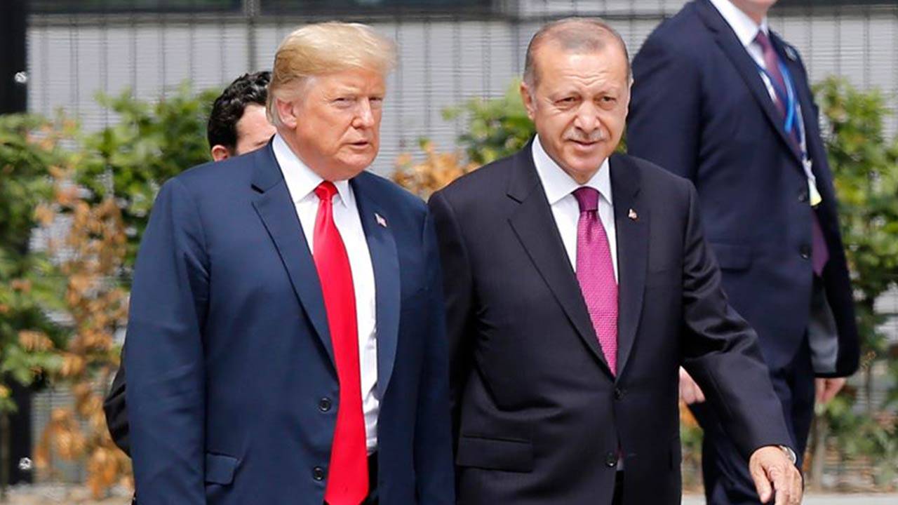 Cumhurbaşkanı Recep Tayyip Erdoğan, Donald Trump ile görüştü...