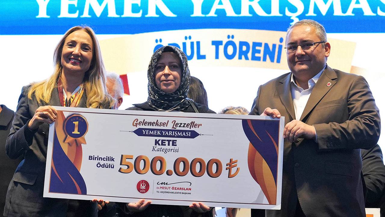 Keçiören Belediyesinden eğlenceli yemek yarışması!