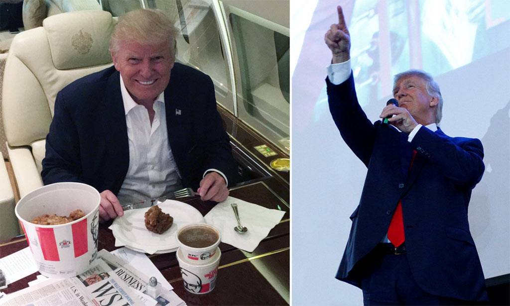 Trump'ın diyet listesi sızdırıldı: Hamburger, kola, milkshake...