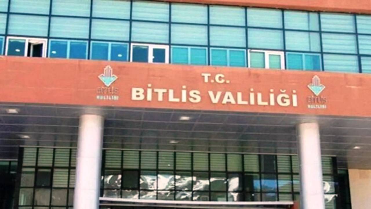 Bitlis'te toplantı ve gösteri yürüyüşleri yasaklandı