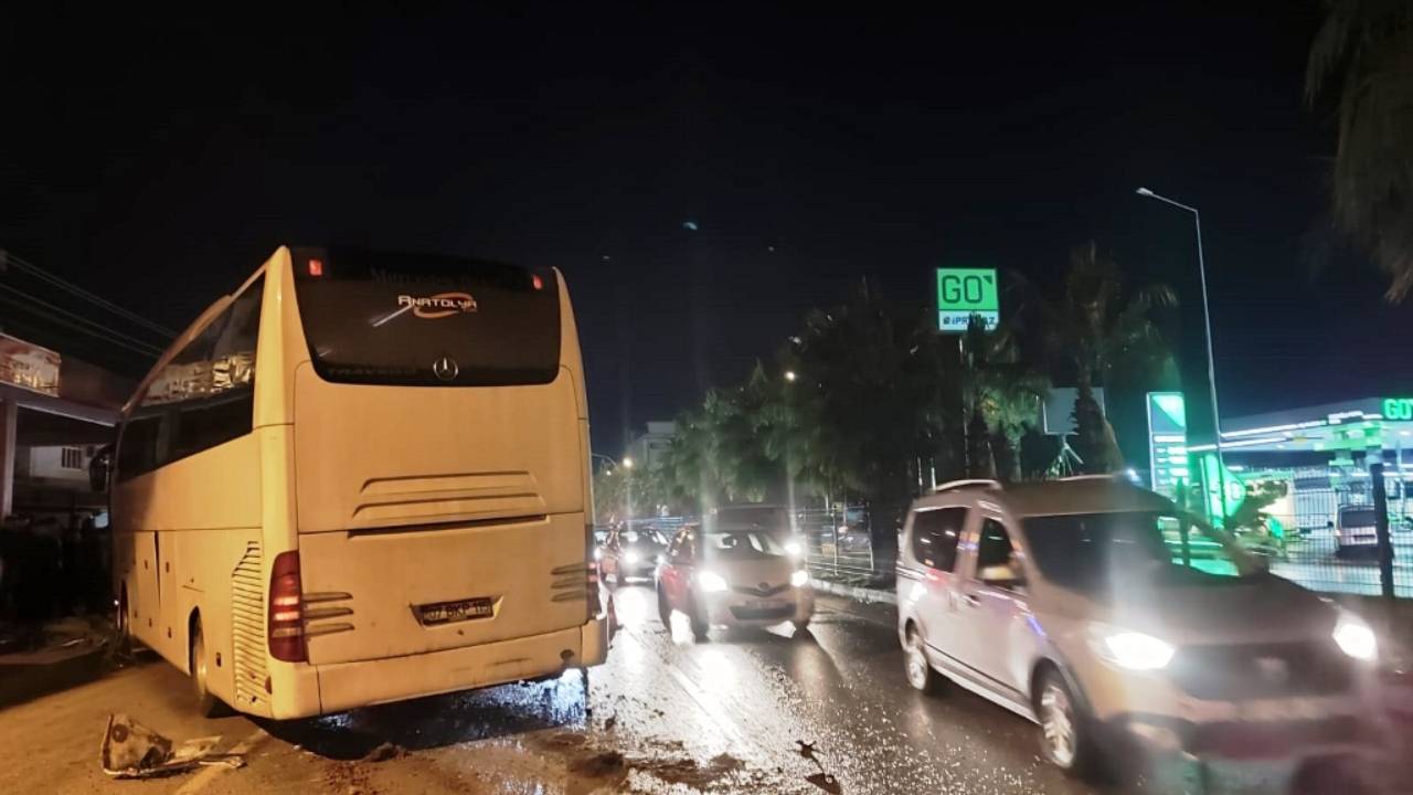 Antalya'daki kazada bir kişi öldü...