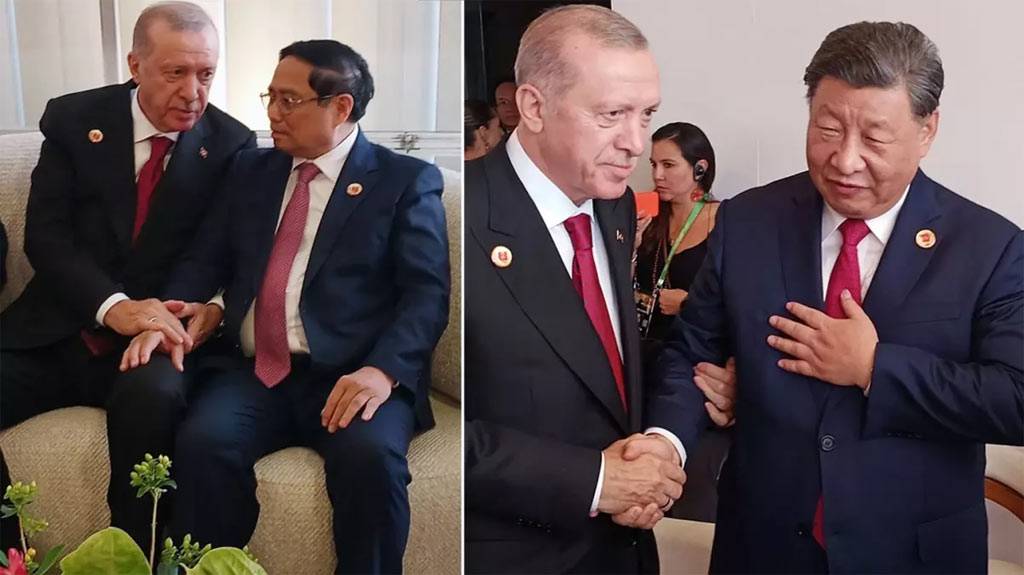 Erdoğan'dan G20 Zirvesi'nde Asyalı liderlerle diplomasi trafiği