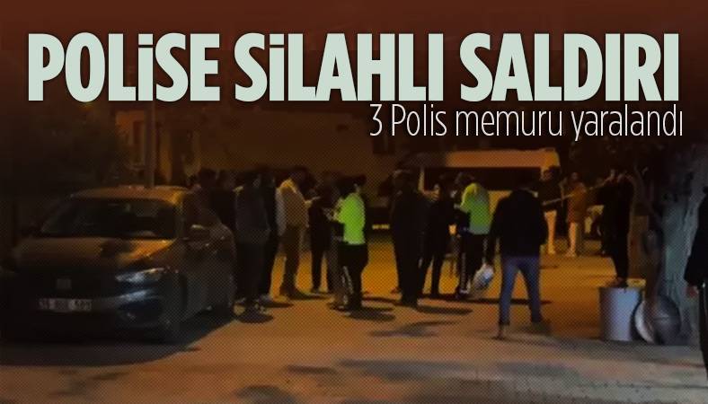 İzmir’de polise silahlı saldırı düzenlendi