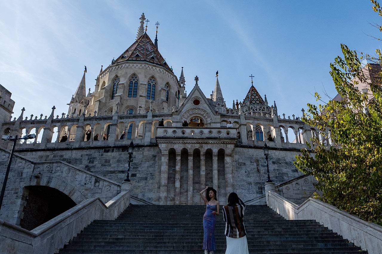 Macaristan'ın başkenti Budapeşte açık hava müzesi gibi