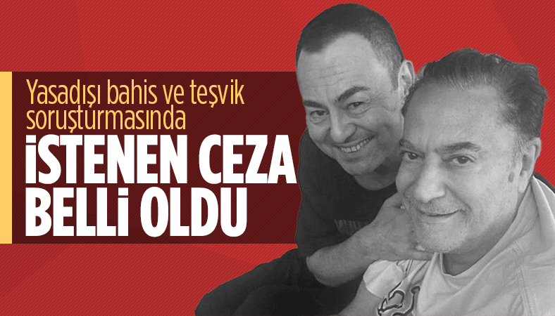 Mehmet Ali Erbil ve Serdar Ortaç hakkında istenen ceza belli oldu