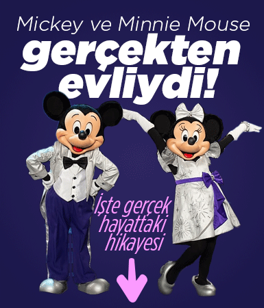 Mickey ve Minnie Mouse gerçek hayatta aşk yaşıyordu