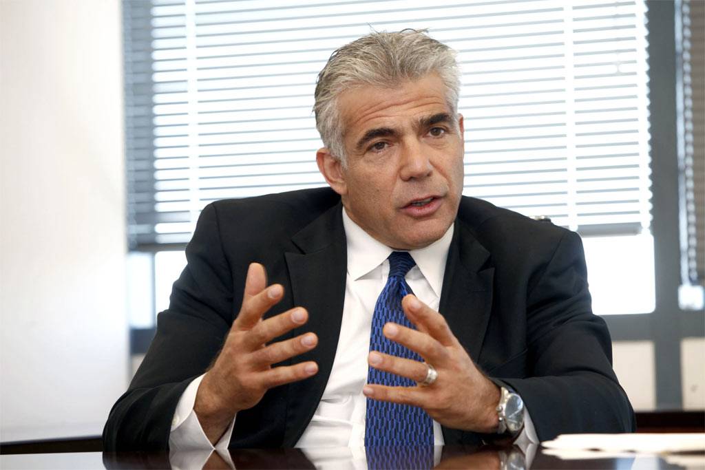 Gelecek Var Partisi lideri Yair Lapid