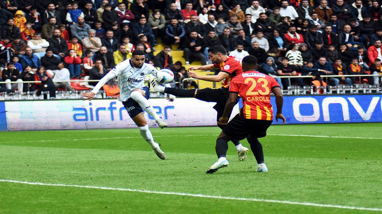 Kayseri'de gol yağmuru! 8 gollü maç