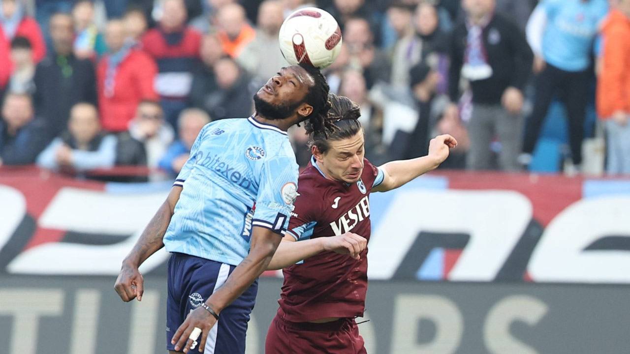 Trabzonspor, lig sonuncusu Adana Demirspor'u ağırlıyor