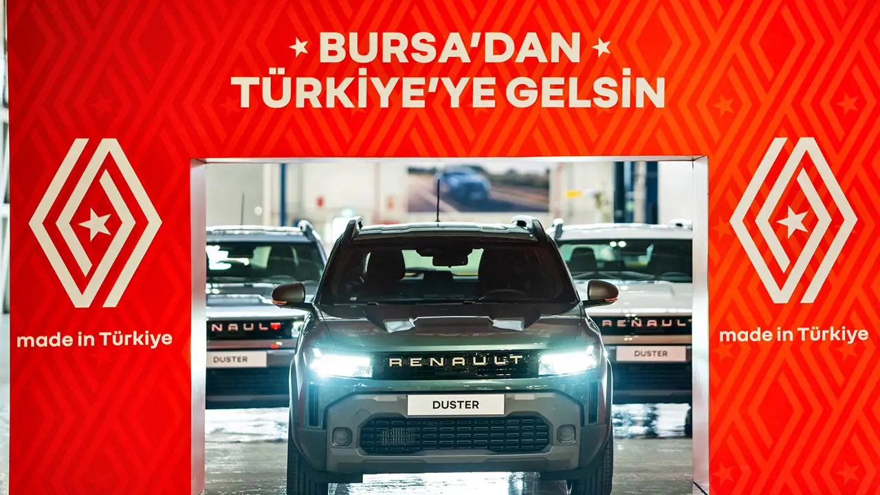 Yeni Renault Duster, Bursa'da üretiliyor