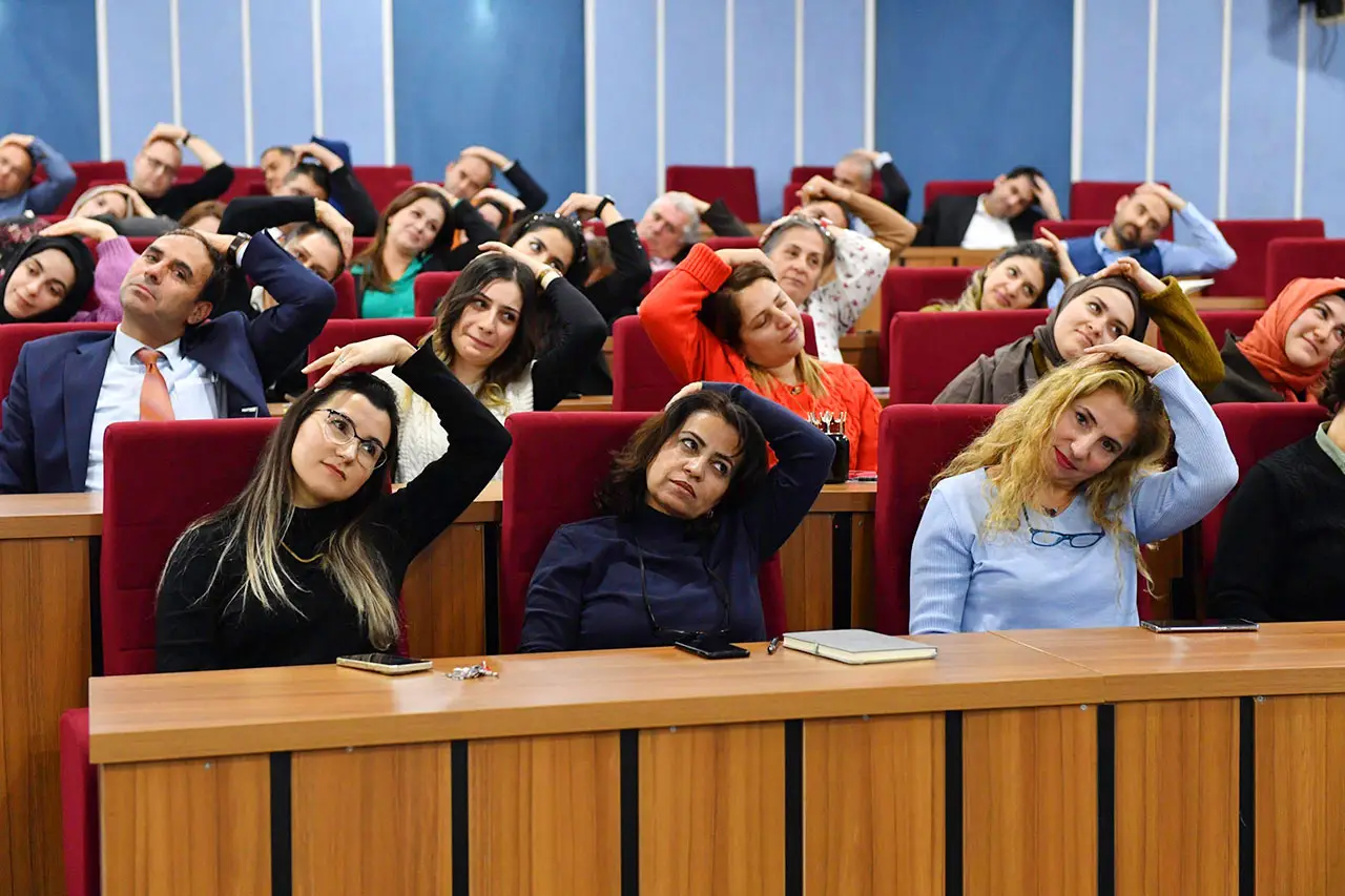 Altındağ Belediyesi personeline uygulamalı sağlık hareketleri eğitimi