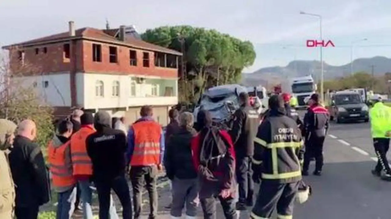 Ordu'da 3 kişinin öldüğü kazanın görüntüleri ortaya çıktı