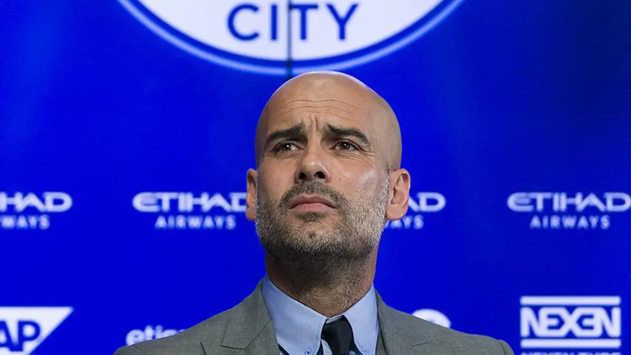 Teknik direktör Pep Guardiola