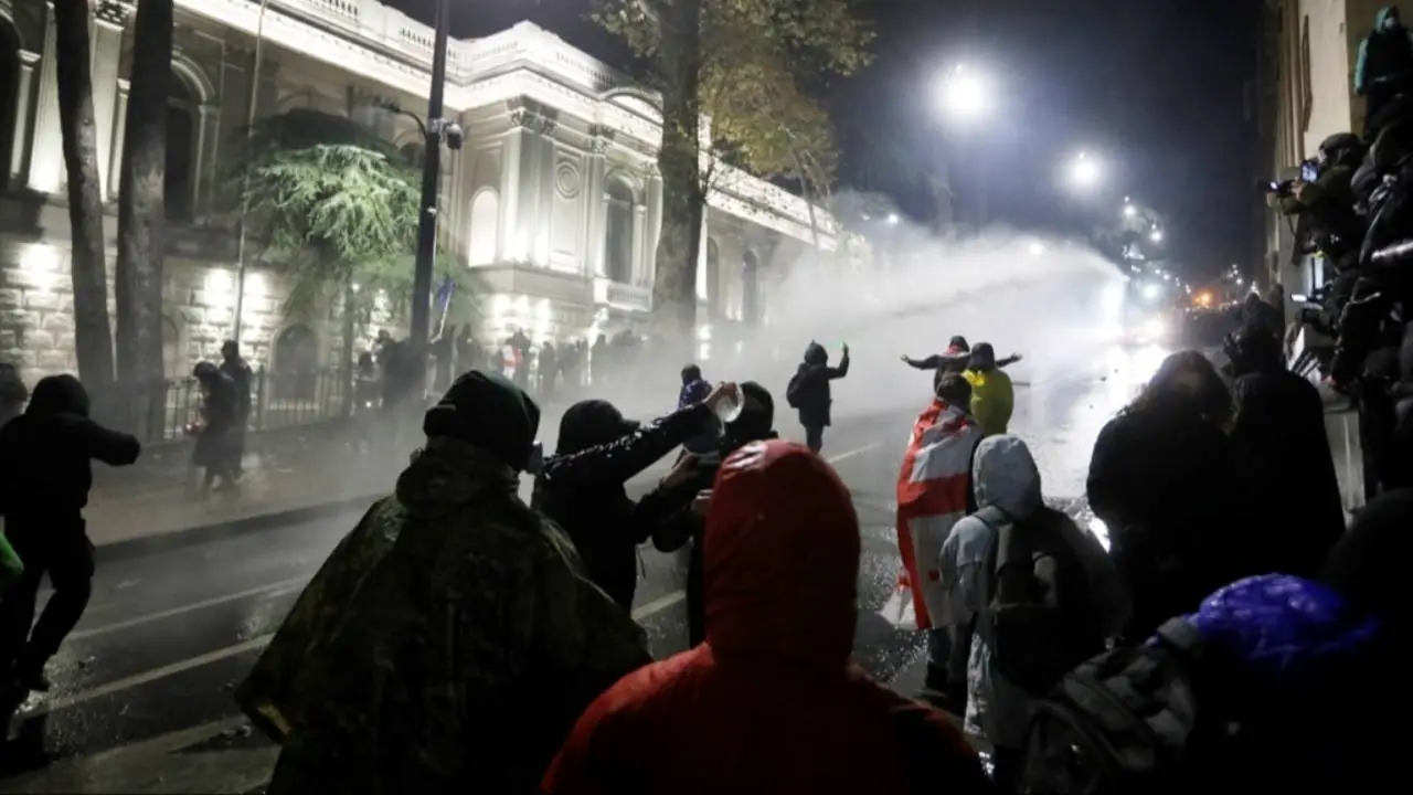 Gürcistan'da protestolar devam ediyor...