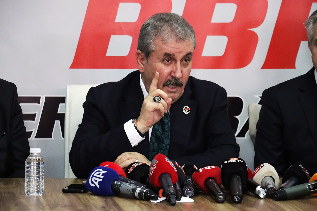 Büyük Birlik Partisi (BBP) Genel Başkanı Mustafa Destici