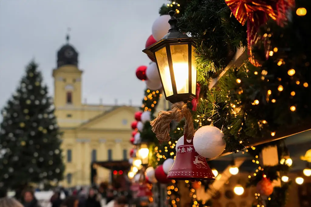 Debrecen'de Noel hazırlığı! Renkli panayır ilgi çekiyor