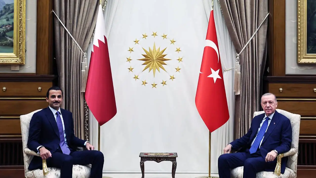 Katar Emiri Türkiye'de! Cumhurbaşkanı Erdoğan'dan önemli açıklamalar