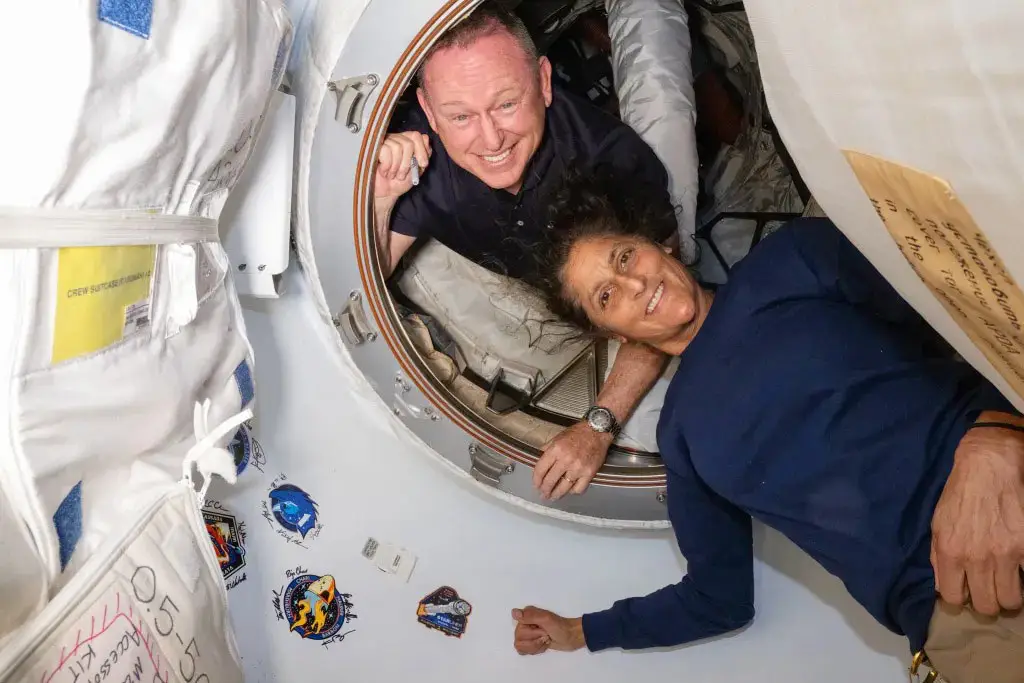 NASA astronotları Barry Wilmore ve Sunita Williams