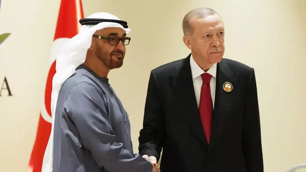 Erdoğan'dan Suriye diplomasisi: BAE Devlet Başkanı ile görüştü!